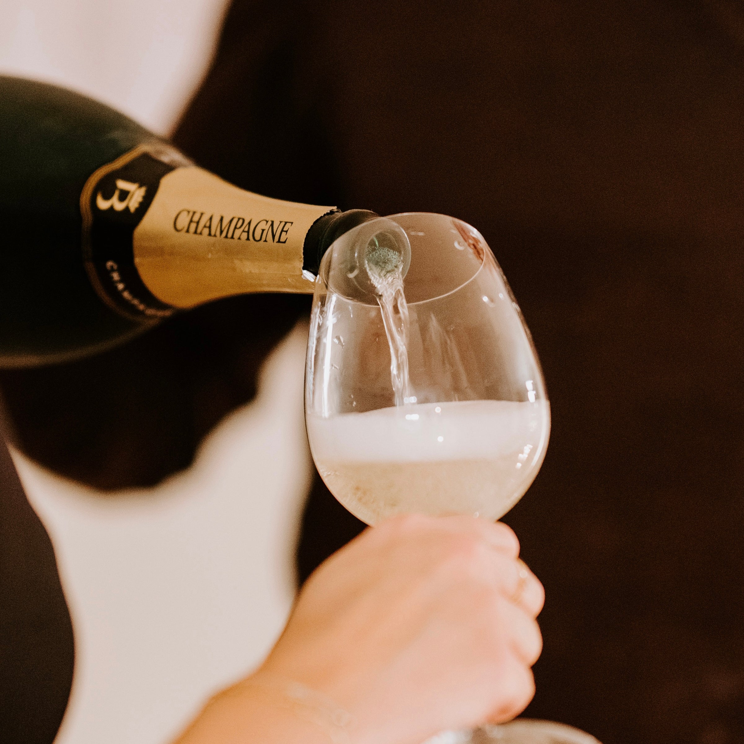 Champagne bottle