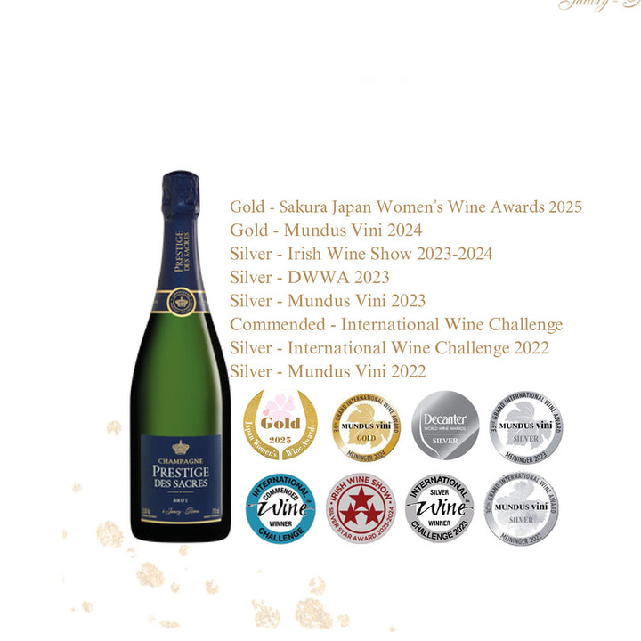 Prestige des Sacres BRUT PRESTIGE Champagne Magnum