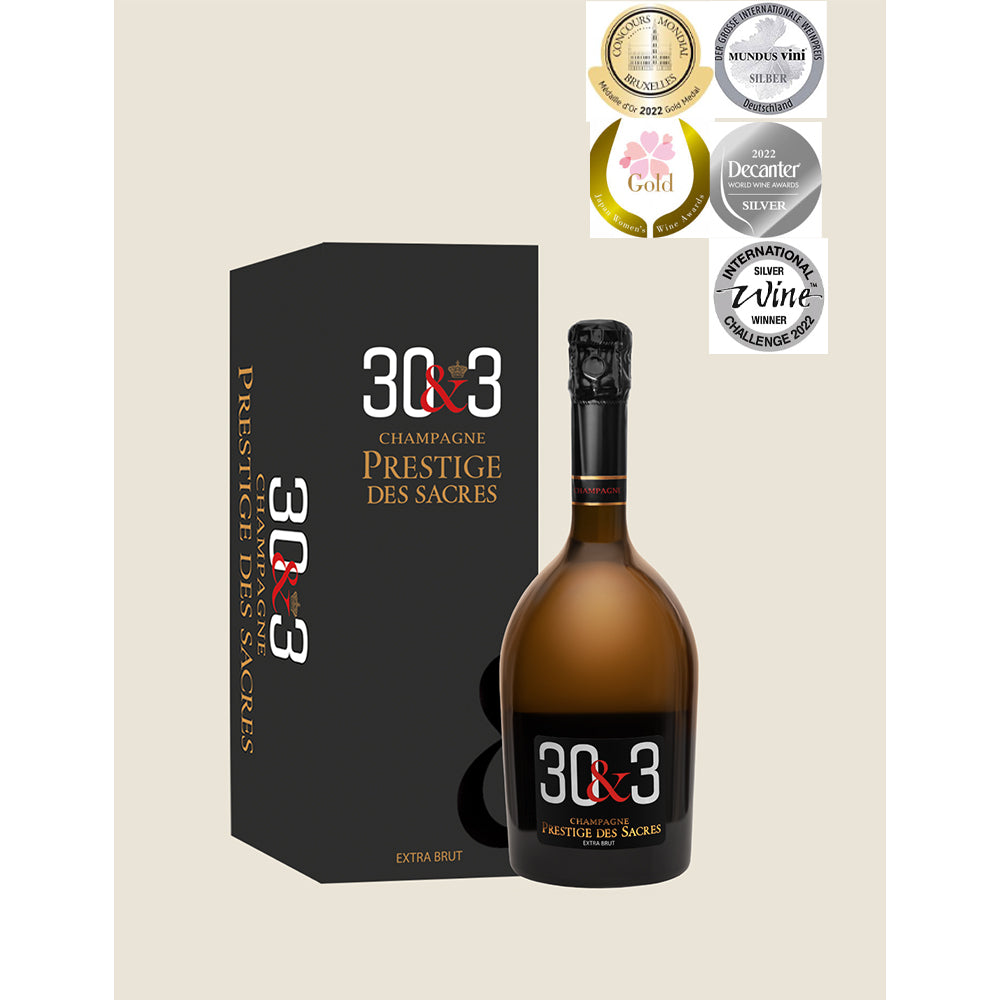 Prestige Des Sacres 30&3 Extra Brut Champagne