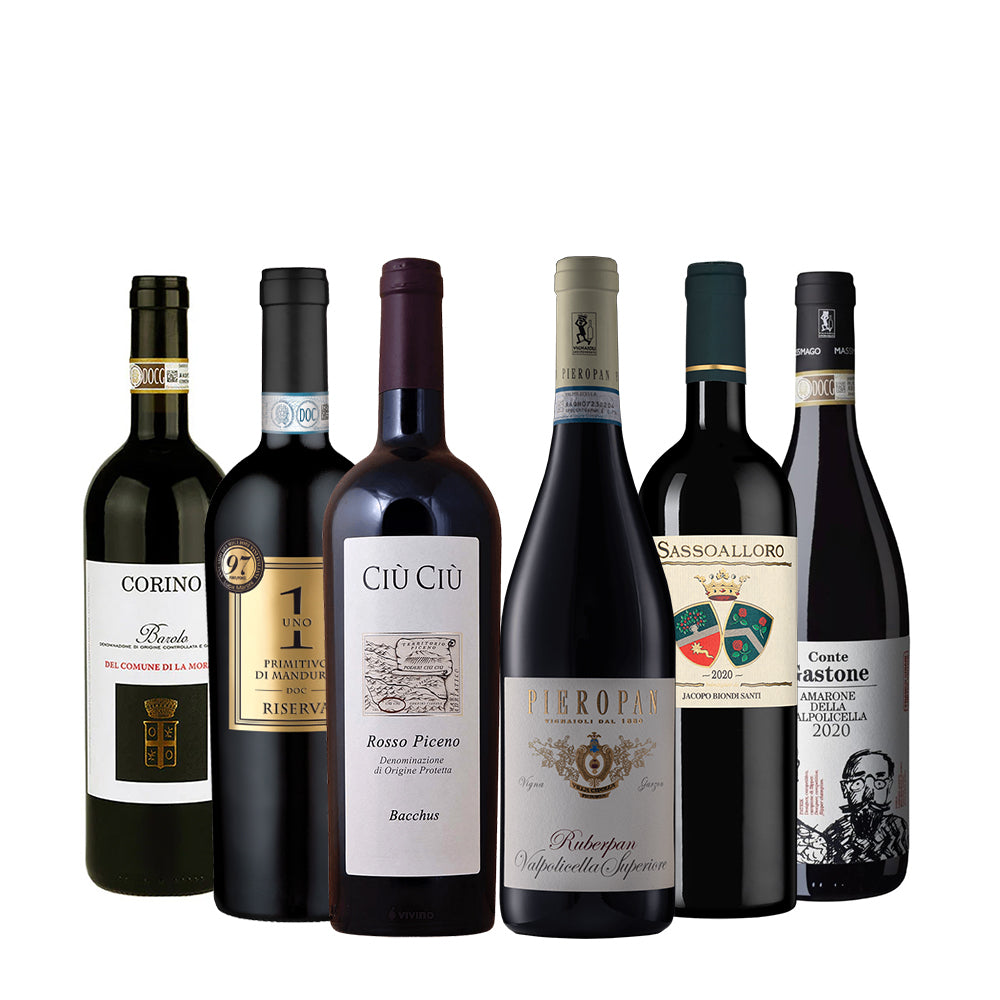 Tasting Package: "Discover Italian Red Wines"