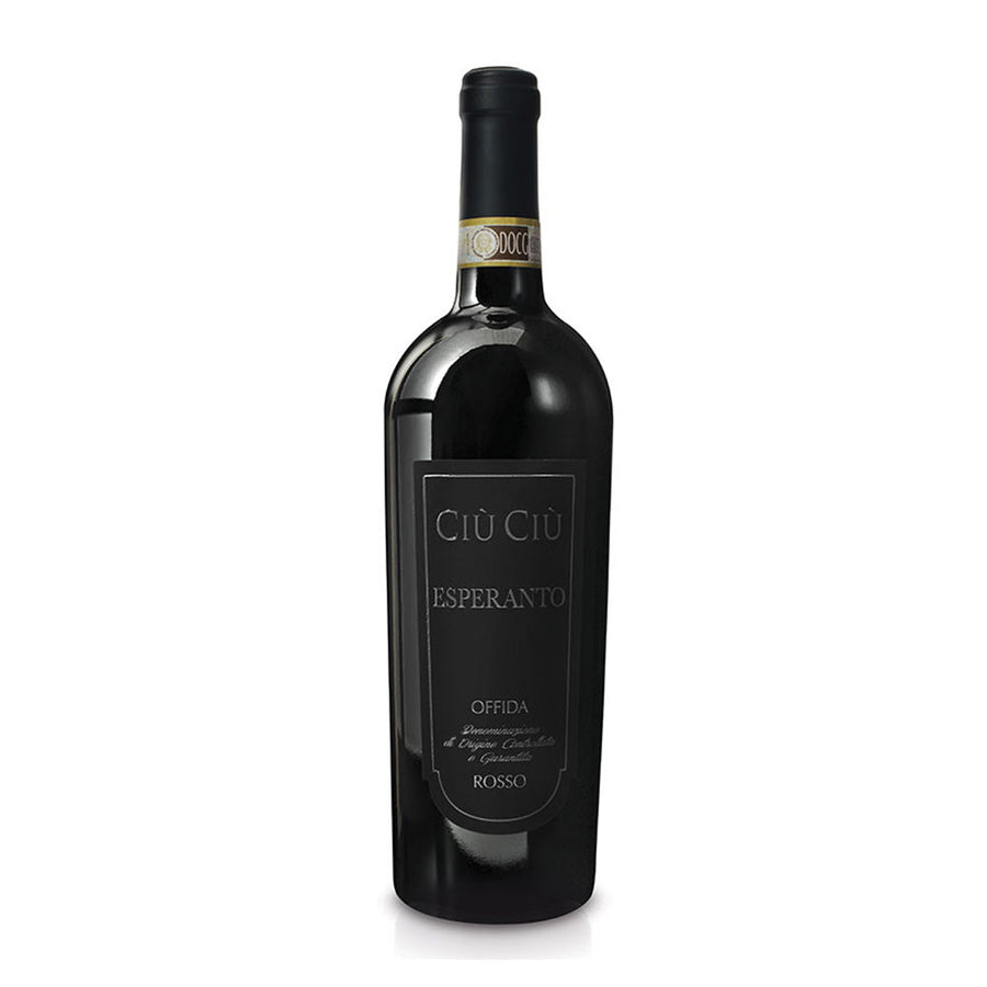 Ciù Ciù ESPERANTO Offida DOCG Rosso 2013 | Organic Vegan Red Wine SFr. 28