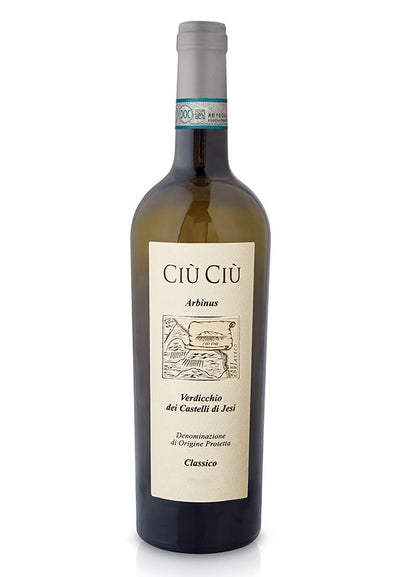 Ciù Ciù ARBINUS Verdicchio dei Castelli di Jesi DOP Classico 2021 | Bio Vegan White Wine SFr. 13