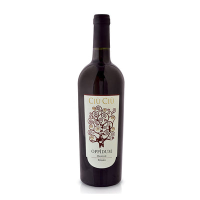 Ciù Ciù OPPIDUM Marche IGP Rosso 2016 | Organic Vegan Red Wine SFr. 22
